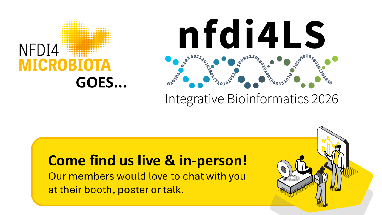 DataPLANT hosts the first NFDI4LifeScience Conference with the International Symposium on Integrative Bioinformatics in 2026.